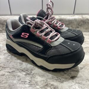 Skechers Women’s BISCO Work Shoe Steel Toe
